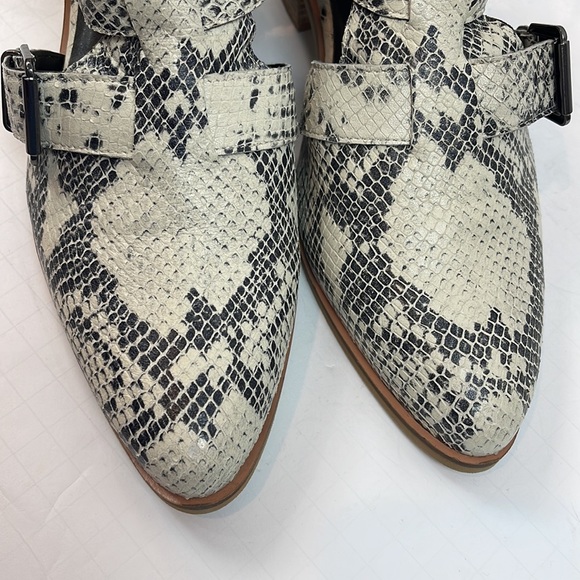 - CREVO JESSAMINE SNAKESKIN CAGE BOOTIES - Picture 4 of 6